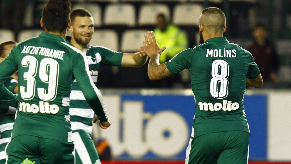 Ο Μολίνς έκανε τον… Μπεργκ και λύτρωσε τον Παναθηναϊκό