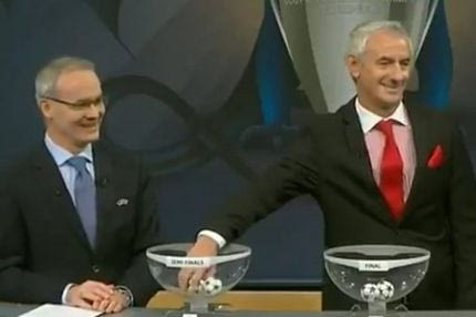 Ιδού το βίντεο της κλήρωσης στο Champions League: Επέλεξε ή όχι ο Ρας;