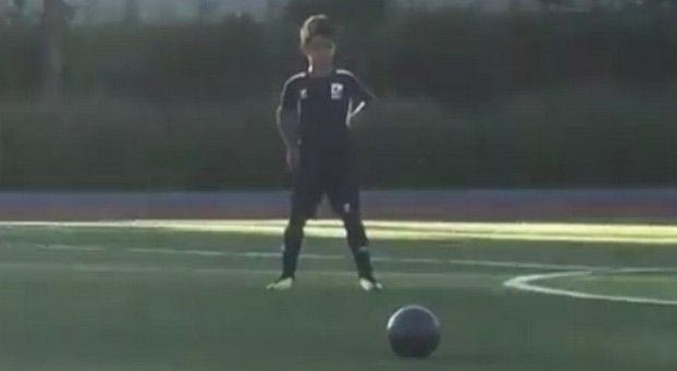 Έπαθε… Ρονάλντο ο υιός του Κριστιάνο