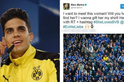 Εντοπίστηκε η θαρραλέα οπαδός της Ντόρτμουντ μέσω Twitter!
