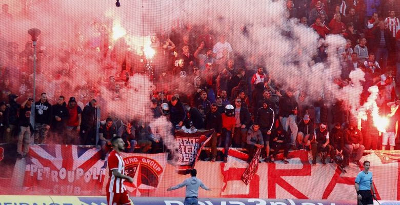 Οι πανηγυρισμοί στα γκολ του ντέρμπι