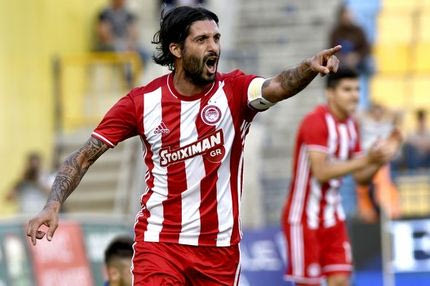 Τελείωσε τη σεζόν ως πρωταθλητής ο Ολυμπιακός, 2-0 τον Παναιτωλικό