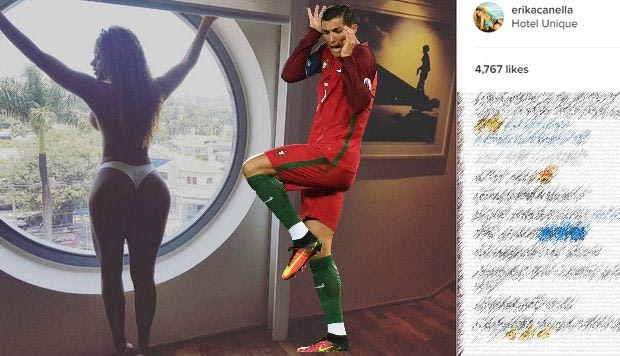 Η “αταξία” του Κριστιάνο με την Miss καλύτερα οπίσθια!