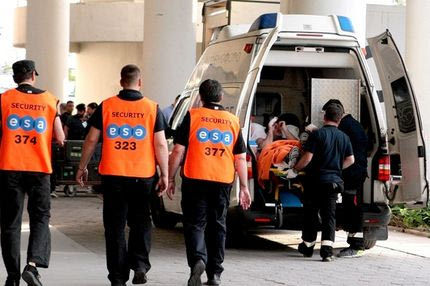 Τραυματίες στο νοσοκομείο του Βόλου