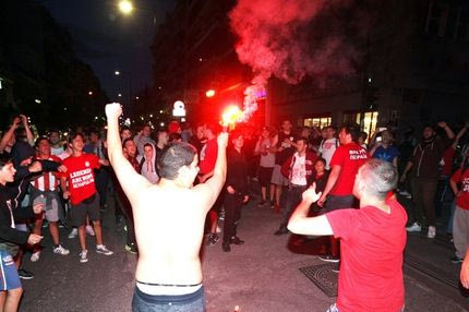 Πανηγυρισμοί και στο Πασαλιμάνι!