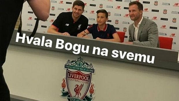 Στη Λίβερπουλ γιος πρώην “ερυθρόλευκου”