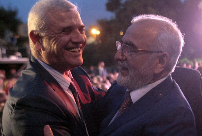 Εφαγαν μαζί στο Πήλιο Σαββίδης και Μελισσανίδης