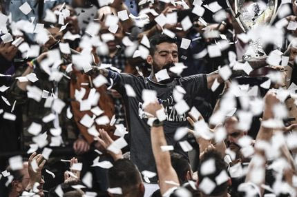 Έτσι πανηγύρισαν τον τίτλο οι παίκτες του ΠΑΟΚ!