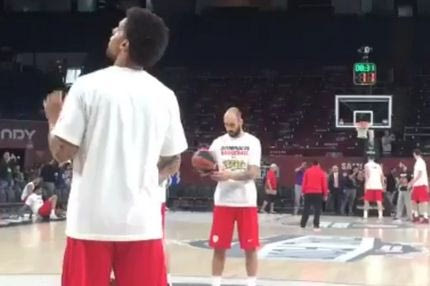 Η αυτοσυγκέντρωση του αρχηγού για να είναι έτοιμος