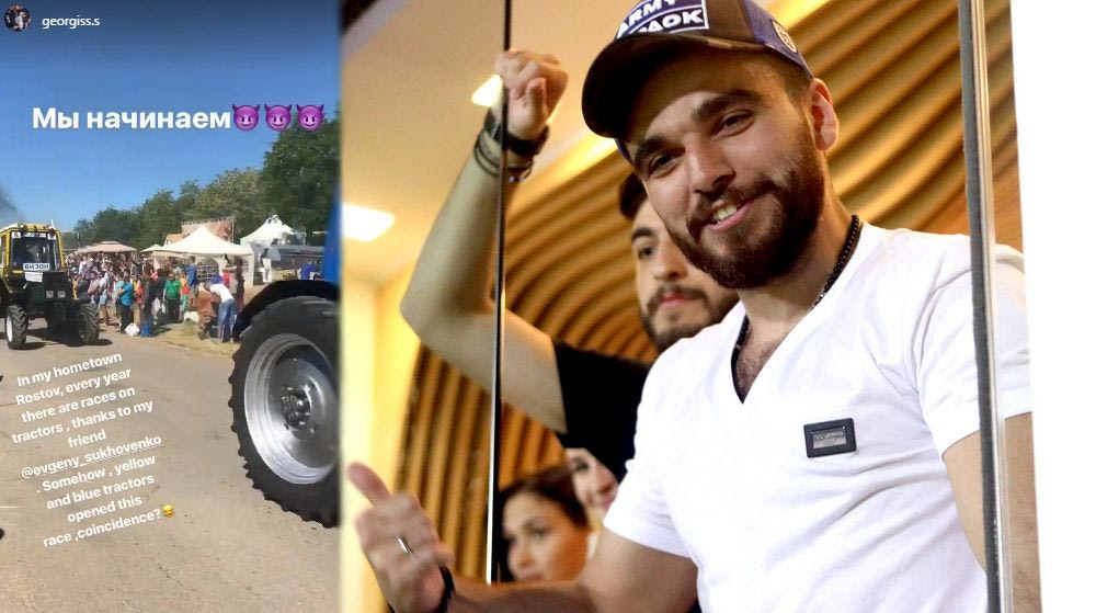 Σε αγώνες ταχύτητας με… τρακτέρ ο Σαββίδης