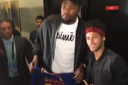 Τρελάθηκε με Ντουράντ ο Νεϊμάρ