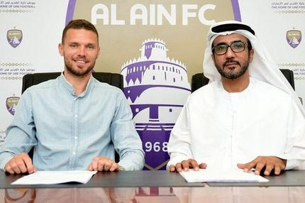 H πρώτη φωτογραφία του Μπεργκ με φανέλα της Αλ Αΐν