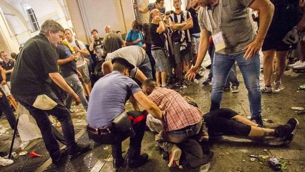 Εφιάλτης στο Τορίνο: 1.000 τραυματίες οπαδοί της Γιουβέντους!