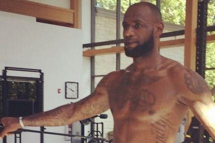 Η ΤΡΟΜΕΡΗ προπόνηση του ακούραστου ΛεΜπρόν!