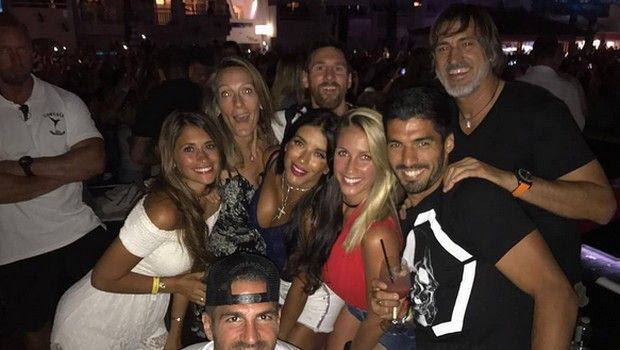 Τρελό ξεφάντωμα για Μέσι-Σουάρες πριν το ραντεβού με Βαλβέρδε