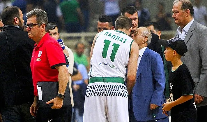 Παππάς για Γιαννακόπουλο: “Νιώθω τη στήριξή του κάθε στιγμή”