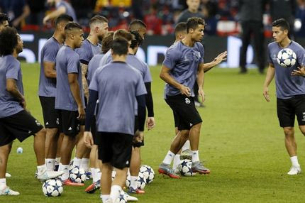 H PHOTO από την προπόνηση της Ρεάλ πριν τον τελικό που έγινε viral