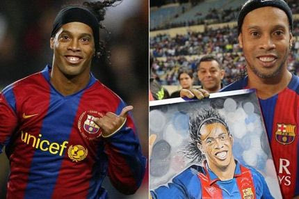 O Ροναλντίνιο ξαναπαίζει μπάλα στο Camp Nou μετά το 2008!