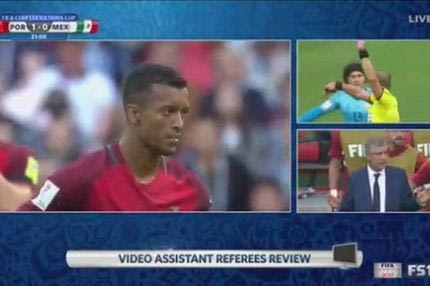 Η αντίδραση του Σάντος στο ακυρωθέν γκολ της Πορτογαλίας