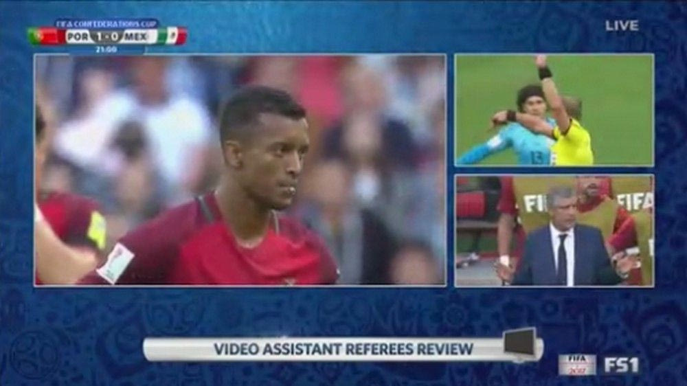 Η αντίδραση του Σάντος στο ακυρωθέν γκολ της Πορτογαλίας