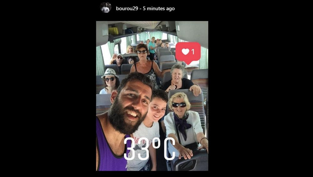 Κολλημένος με το… πούλμαν ο Μπουρούσης