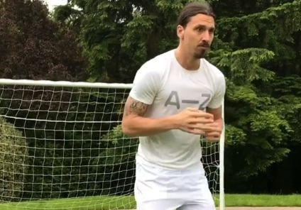 Θα μας τρελάνει ο Ζλάταν: Ξεκίνησε ήδη ασκήσεις με μπάλα!