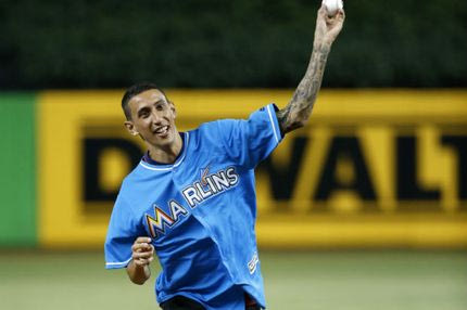 Πήγε για… μπέιζμπολ ο Ντι Μαρία, τους “χάζεψε” και έφυγε