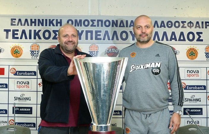 Τζόρτζεβιτς: “Σεβόμαστε τον Φάρο”. Πολέμης: “Ο στόχος είναι πάντα η νίκη”