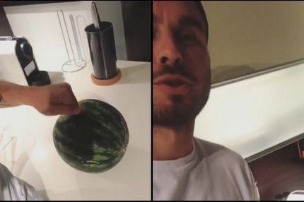 Αϊντάρεβιτς ο… καρπουζάς!