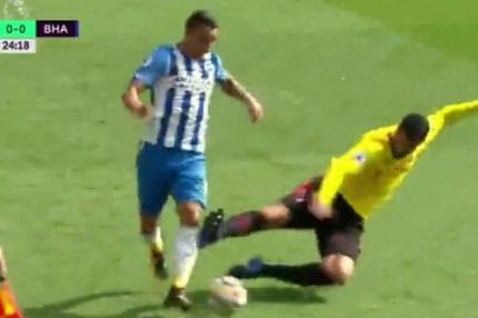 Το εγκληματικό τάκλιν του Μπρίτος