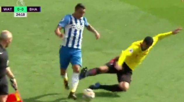 Το εγκληματικό τάκλιν του Μπρίτος