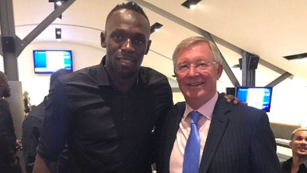 Στο “Όλντ Τραφόρντ” με τους θρύλους ο Μπολτ!