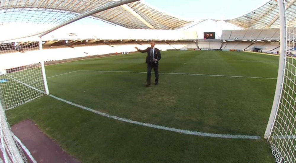 Ράντισε με αγιασμό τα δοκάρια ο Δημητριάδης!