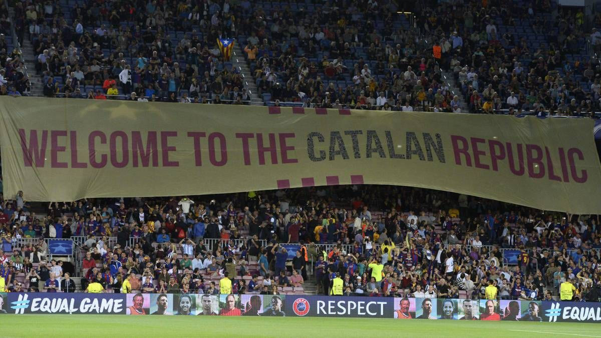 Ζητούν τη στήριξη της Μπαρτσελόνα στο δημοψήφισμα της Καταλονίας