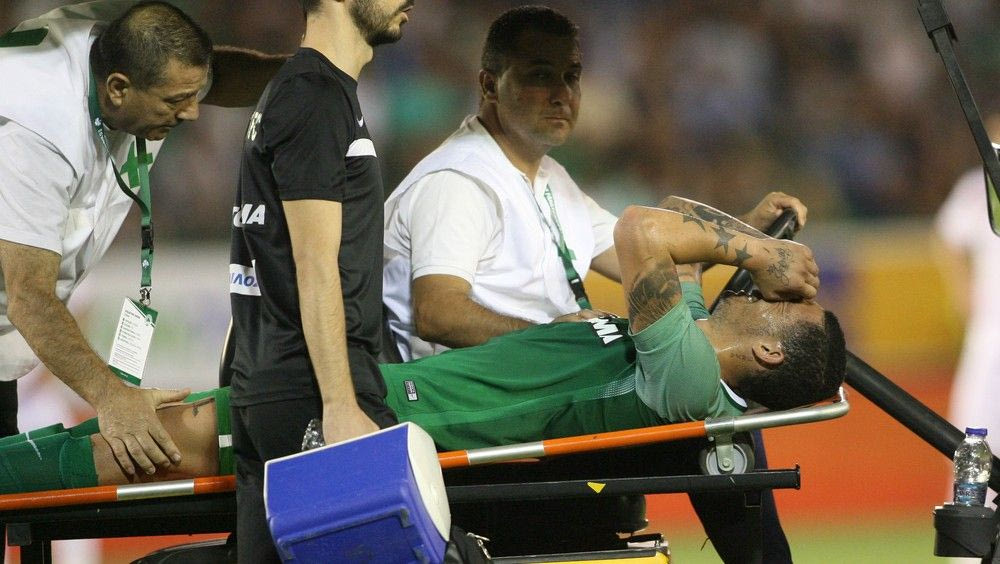 Ξέσπασε σε κλάματα ο Λουτσιάνο, φόβοι για ρήξη χιαστών