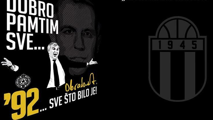 Μπλούζα ΕΠΟΣ για Ομπράντοβιτς από την Παρτίζαν