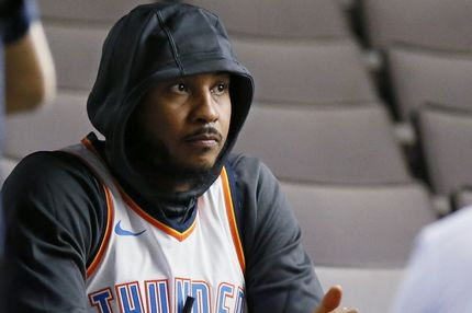 Ο Καρμέλο παγκίτης; Ο ίδιος ακόμα γελάει…