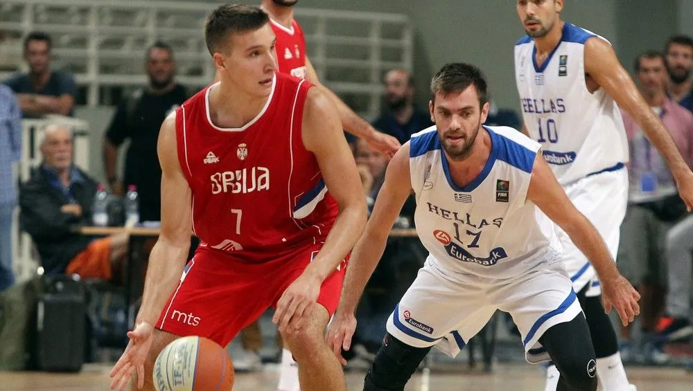 Ο Μπογκντάνοβιτς έβαλε το 1/3 των πόντων της Σερβίας
