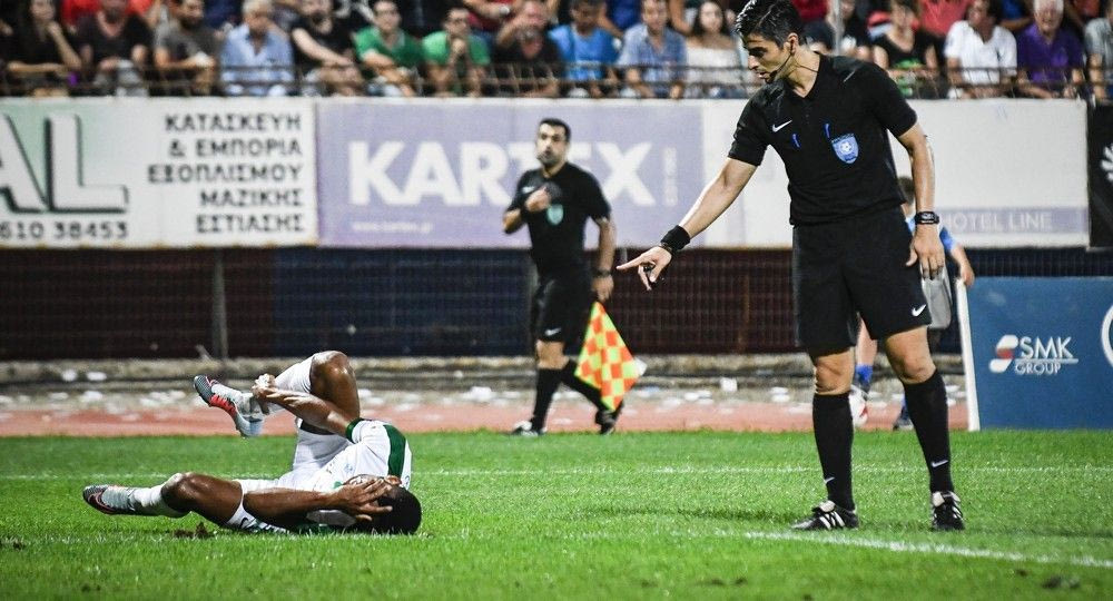 Σοβαρή ζημιά στην επίμαχη φάση ο Καμπέσας