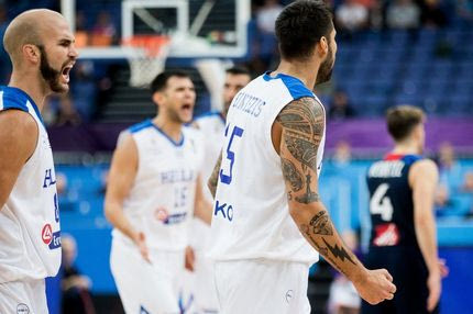 Χωρίς… Σαμπόνις η προπόνηση της Ελλάδας και… Κουζίνσκας της Λιθουανίας