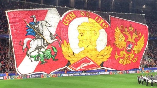 Κορεό για… θάνατο των οπαδών της Σπαρτάκ στο ματς με την Λίβερπουλ