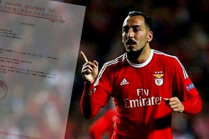 Το έγγραφο με την πρόταση των 40 εκ. για Μήτρογλου που “καίει” τον πρόεδρο της Μπενφίκα!