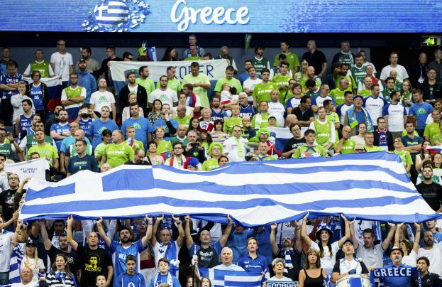 Οπαδική… μαγεία στις κερκίδες στο Ελλάδα – Σλοβενία
