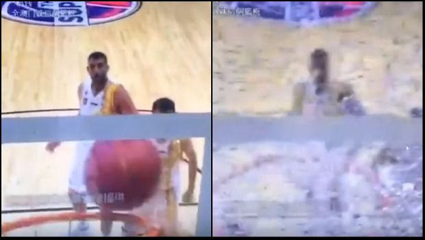 Ο Μπουρούσης τα… έσπασε (στην κυριολεξία) στην Κίνα!