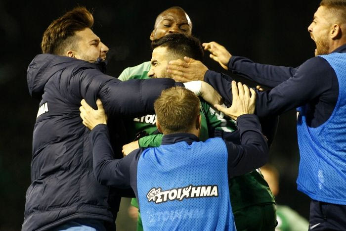 Οι “πράσινοι” πανηγυρισμοί στο γκολ του Βιγιαφάνιες