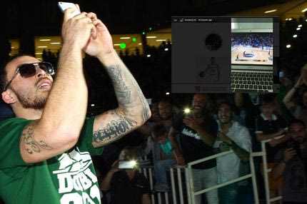 Ο Μάικ Τζέιμς έκανε… χαλασμό και είδε Παναθηναϊκό