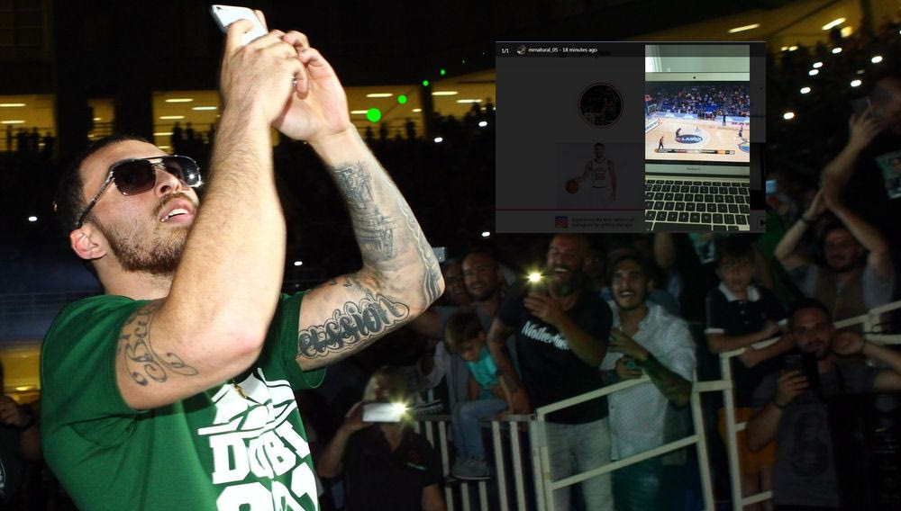 Ο Μάικ Τζέιμς έκανε… χαλασμό και είδε Παναθηναϊκό