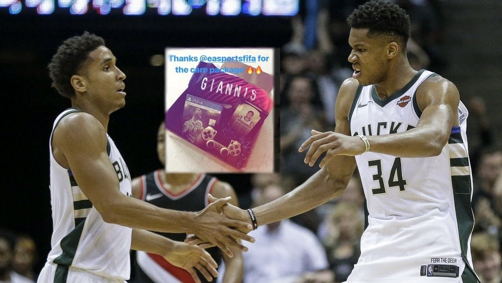 Ποιο NBA; Ο Αντετοκούνμπο παίζει… FIFA!