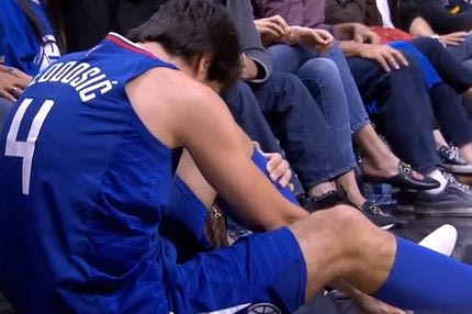 Κι άλλος τραυματισμός στο NBA: Την “πάτησε” ο Τεόντοσιτς