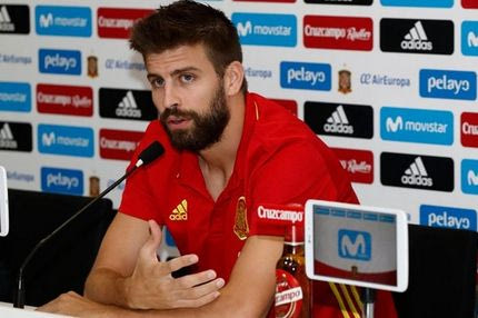 Τα μάζεψε ο Πικέ δηλώνοντας περήφανος που παίζει με την Ισπανία!